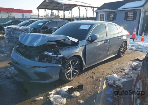 2024 Honda Civic Touring from USA, damaged, VIN 2HGFE1F97RH301091